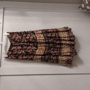 Arnhem Midi Floral skirt